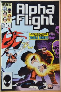 Alpha Flight #31 (1986) VF+