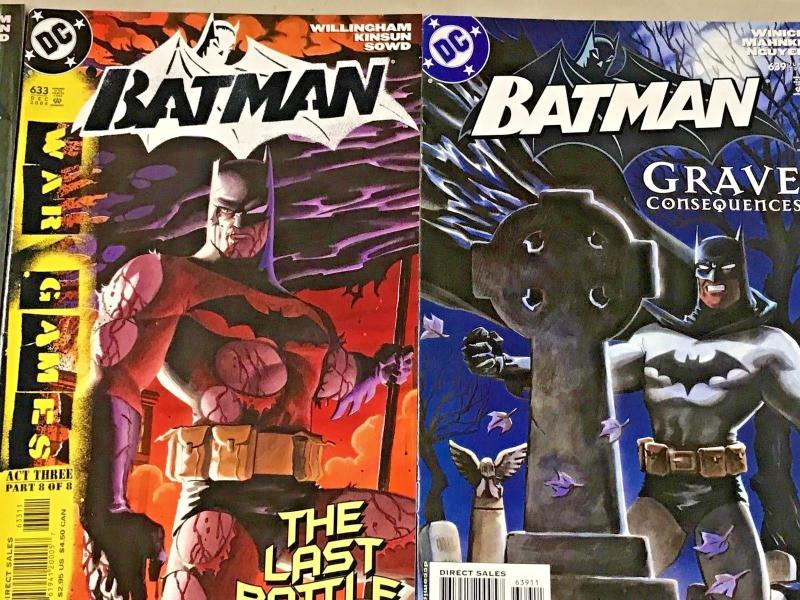 BATMAN#632-648 VF/NM LOT 2004(6 BOOKS) DC COMICS