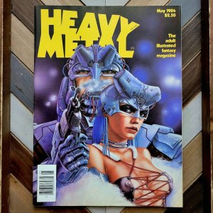 HEAVY METAL Vol.8 #1 & 2 (1984) Sharp Set Of 2 FANTASY ART Legendary Creators