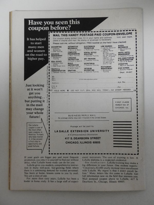 Savage Tales #5 (1974) Solid VG Condition!