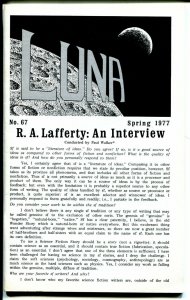 Luna #67  1977-original mailing envelope-sc-fi zine-VF