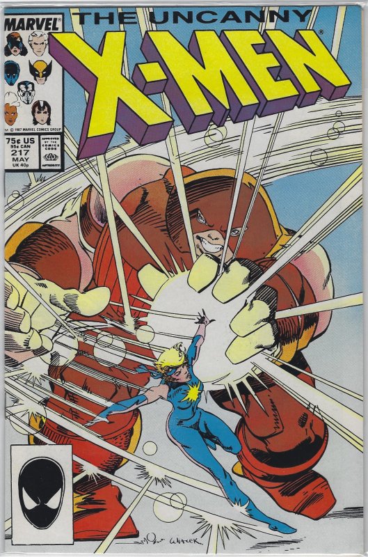 Uncanny X-Men #217