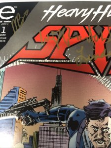 Spyke (1993) # 1 (VF) Variant • Epic Comics • Signed Baron • Reinhold • Lessman