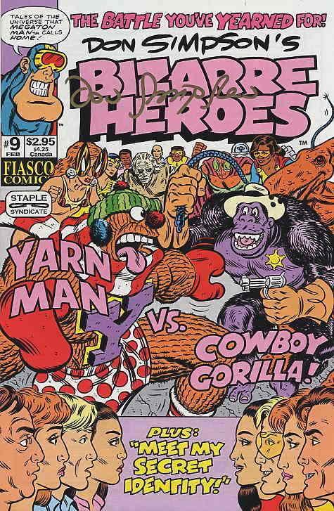 Bizarre Heroes (Don Simpson’s…) #9 VF/NM; Fiasco | combined shipping available -