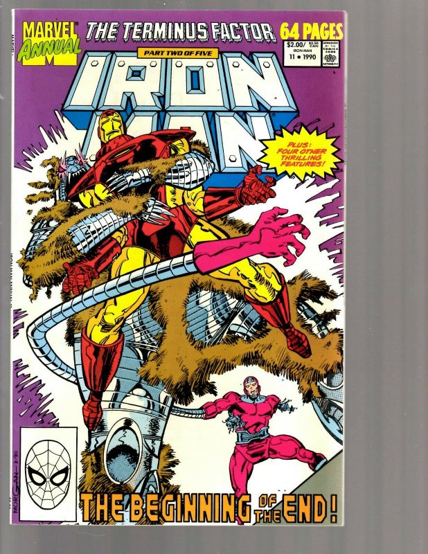 14 Iron Man Comics '81 '82 '83 '86 '87 '89 '90 '91 '92 '93 '94 '99 '00 '01 GK35