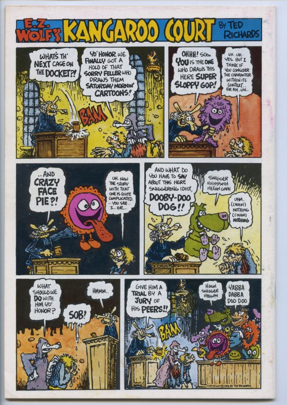 E.Z. WOLF nn - 5.5, OW-W - Comix - 1st printing