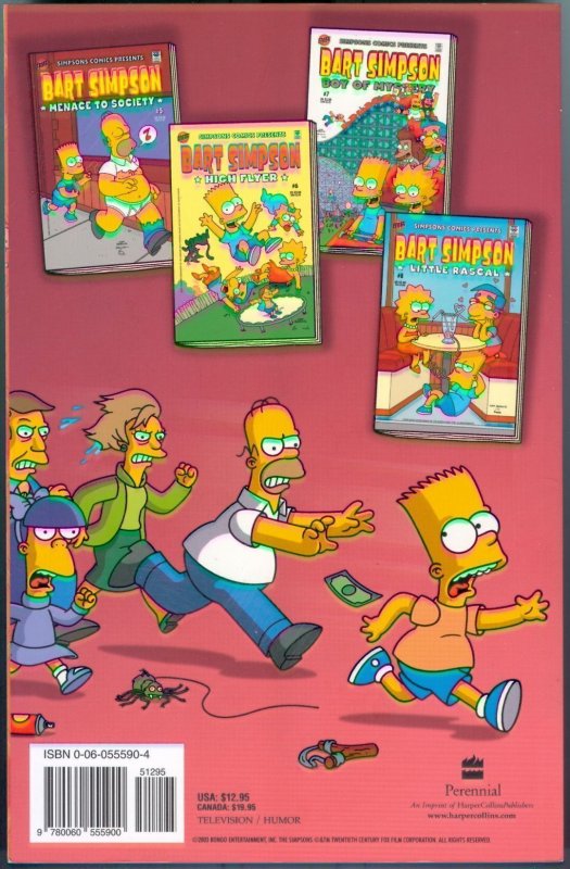 Big Bad Book of Bart Simpson Comics (#5-8) Matt Groening 1st Ed (2003)