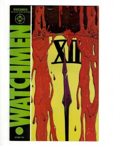 Watchmen Complete DC Comics LTD Series # 1 2 3 4 5 6 7 8 9 10 11 12 Al Moore OF2