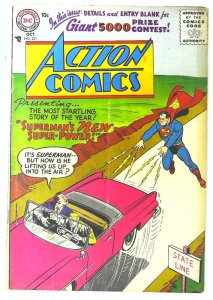 Action Comics (1938 series)  #221, Fine- (Actual scan)