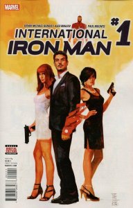 International Iron Man #1 Comic Book 2016 - Marvel