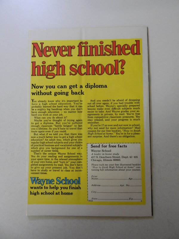 Captain America #183 (1975) VG/FN condition subscription fold