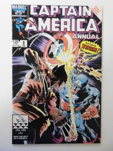 Captain America Annual #8 (1986) FN/VF Condition!