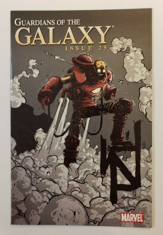 GUARDIANS OF THE GALAXY #25 STEAM PUNK VARIANT SKOTTIE YOUNG 1:15 VF/VF+