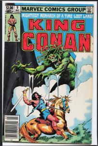 King Conan #9 Newsstand Edition (1982) Conan