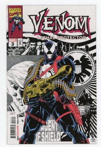 Venom: Lethal Protector II #3 David Michelinie Silver Sable Nick Fury NM
