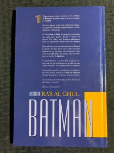 2005 BATMAN La Saga de Ra's Al Ghul #01 HC FVF 7.0 Planeta Spanish