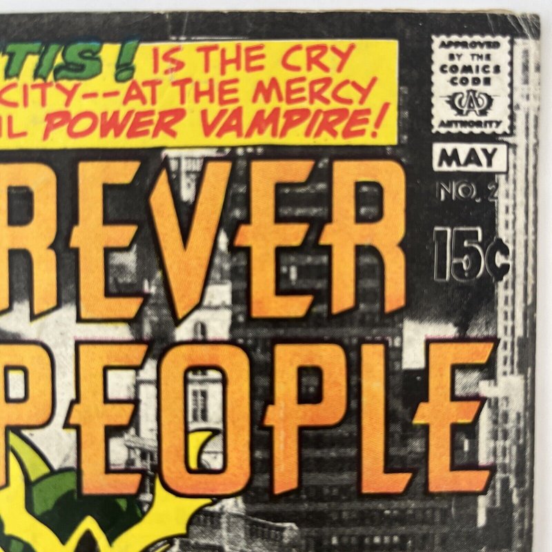 Forever People #2 & #5 (lot Of 2). DC Comics Books. Classic Kirby.