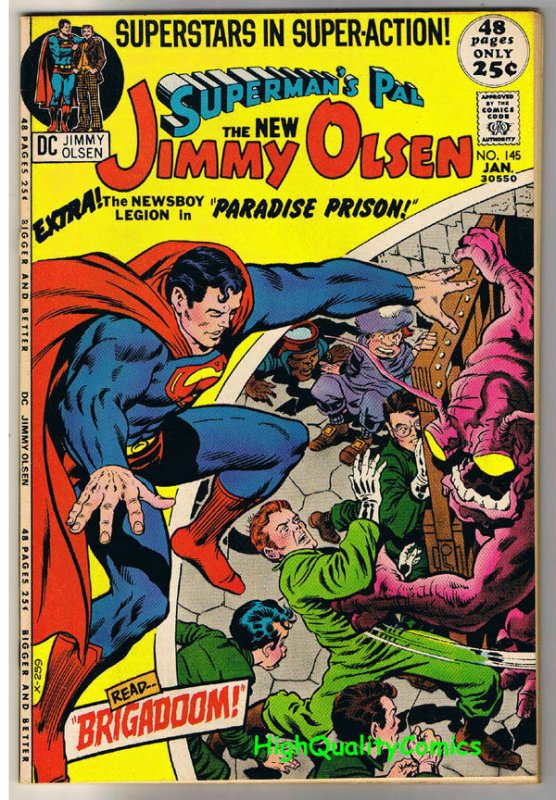 SUPERMAN'S PAL JIMMY OLSEN #145, NM-, Jack Kirby, 1954, more in store