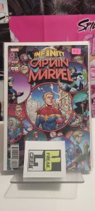 Infinity Countdown: Captain Marvel Second Print Cover (2018)