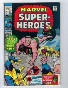 Marvel Super Heroes # 25 VF 7.0 X-Men Daredevil Hulk