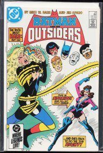 Batman and the Outsiders #20 (1985) Batman and the Outsiders