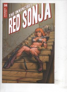 Invincible RED SONJA #4 B, NM, She-Devil, Linsner, more RS in store 2021
