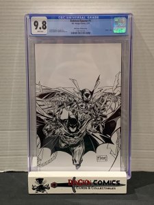 Batman/Spawn # 1 CGC 9.8 Cover O - McFarlane 1:250 Sketch Variant  [GC31]