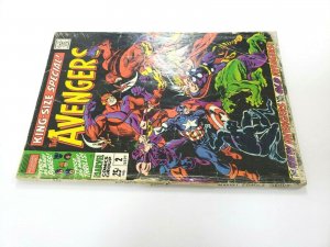 AVENGERS Annual #2 Marvel Comics 1968 Original vs New - Scarlet Centurion