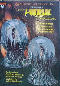 Witchblade 10.5 Music Box Snowglobe,1999 Top Cow Moore Creations  #0672/3000 
