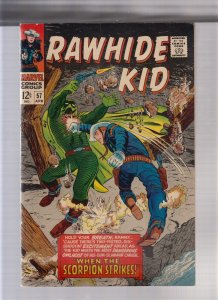 Rawhide Kid #57 - When The Scorpion Strikes! (5.0/5.5) 1967