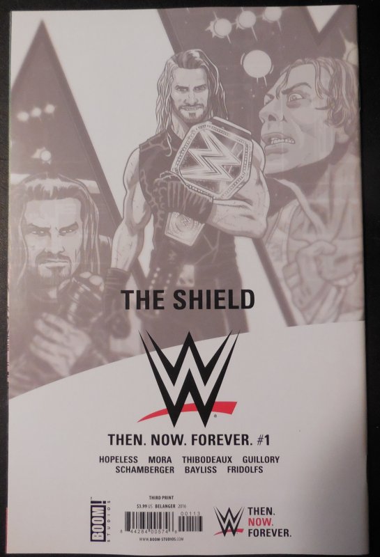 WWE: Then. Now. Forever. 'The Shield Now'  Belanger Third Print Var...