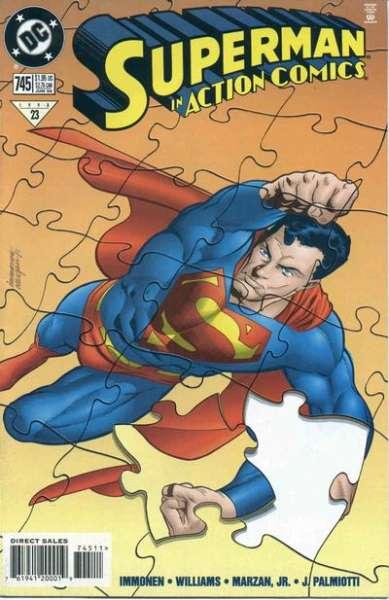 Action Comics (1938 series) #745, NM + (Stock photo)