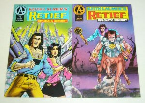 Keith Laumer's Retief: Diplomatic Immunity #1-2 FN/VF complete series - set lot