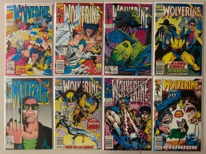 Wolverine comics lot #9-65 35 diff avg 6.0 (1989-93)