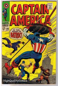 CAPTAIN AMERICA #105, FN+, Batroc, Jack Kirby, 1968, more in store