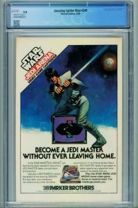 AMAZING SPIDER-MAN #240 CGC 9.8 -comic book-1983-MARVEL 4000986001