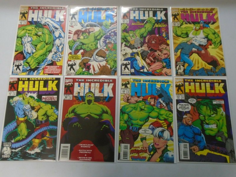 Incredible Hulk comic lot 37 different from #401-448 avg 8.0 VF (1993-96)