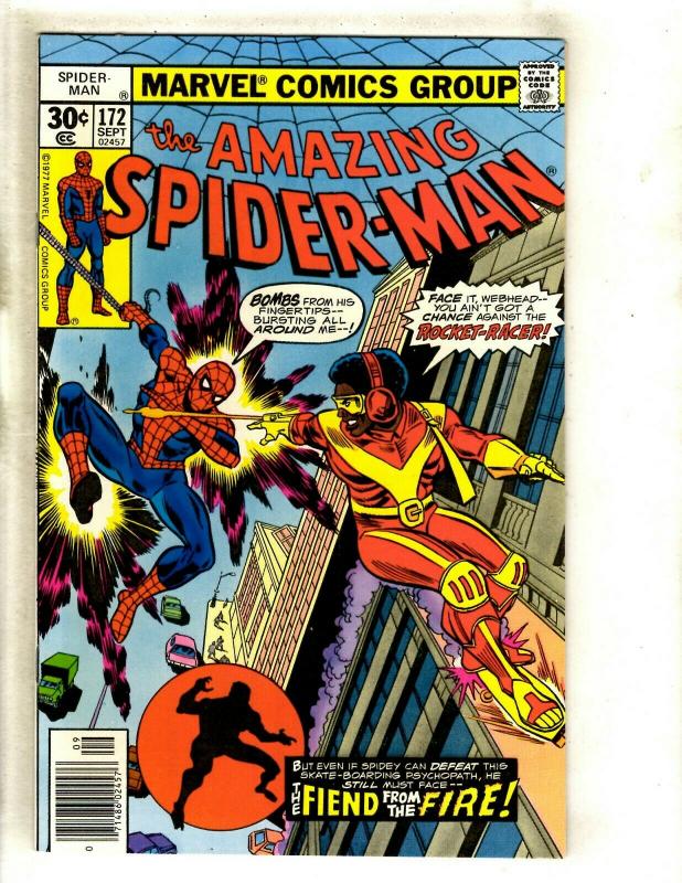 Lot Of 5 Amazing Spider-Man Marvel Comic Books # 172 173 174 175 176 Goblin GK5