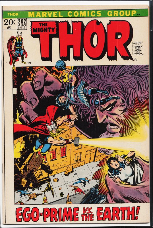 Thor #202 (1972) Thor