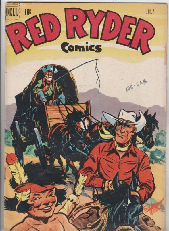 Red Ryder Comics #96 (Jul-51) VG+ Affordable-Grade Red Ryder