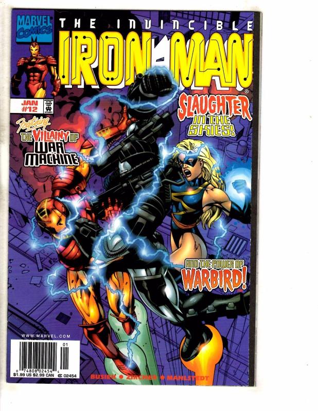 Lot Of 10 Iron Man Marvel Comic Books # 11 12 13 14 15 16 17 18 19 20 Hulk GM15