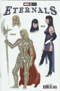 Eternals #3 Esad Ribic Design Variant NM