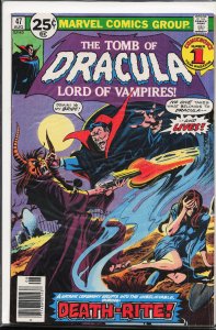 Tomb of Dracula #47 (1976) Tomb of Dracula