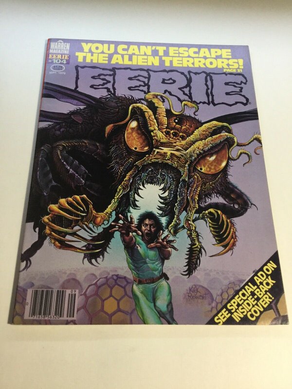 Eerie 104 Nm Near Mint Magazine 1979