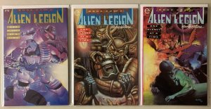 Alien Legion One Planet at a Time set #1-3 3 diff 8.0 (1993)