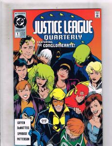 Lot Of 5 Justice League DC Comic Books # 1 (2) 11 12 22 Europe Quarterly HJ5