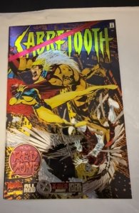Sabretooth Special #1 In The Red Zone Marvel Comics One-shot Foil Cover 1995 NM
