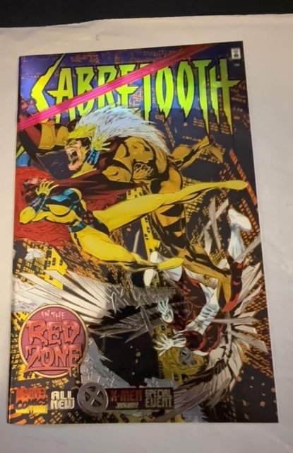 Sabretooth Special #1 In The Red Zone Marvel Comics One-shot Foil Cover 1995 NM