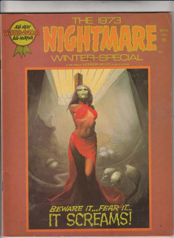 Nightmare Magazine Winter Special #1 (Dec-73) VF/NM High-Grade 