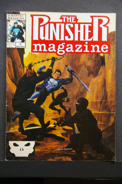 Punisher Magazine #5 Mid Dec 1989